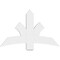 Ekena Millwork Davenport Architectural Grade PVC Gable Bracket, 48"W x 30"H x 2"D x 6"F, 15/12 Pitch GBP048X30X0206DAV00 - alternate 4